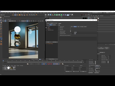 Видео: 91. Видеоурок по Cinema 4D: Новый Redshift 3.0.48 (интерфейс, ACES)