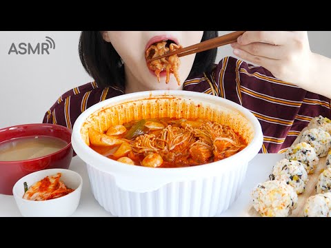 Видео: Острые куриные ножки с супом ASMR _ Realsound Mukbang eatshow