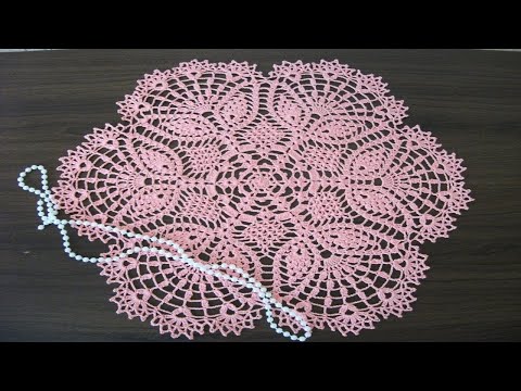 Видео: САЛФЕТКА "КОРСИКА" КРЮЧКОМ. ЧАСТЬ 2