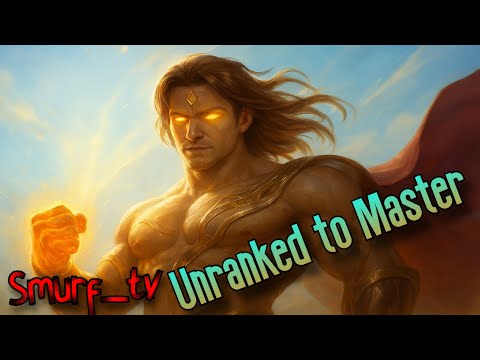 Видео: Smurf_tv Unranked to Master ! Когда играешь слепым, но тиммейты ещё слепее 😭 | Smurf нарезки
