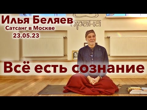 Видео: Илья Беляев 🎄 Всё есть сознание. (Москва 23.05.23)