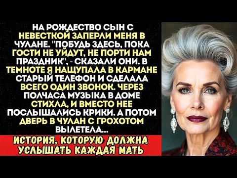 Видео: Сын запер меня в чулане на Рождество, чтобы не мешала. Но он не знал, что я взяла с собой…