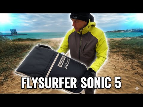 Видео: Распаковка и первые впечатления от Flysurfer Sonic 5 12m