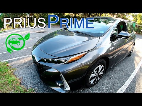 Видео: Обзор TOYOTA Prius PRIME (PHV) 2019 Premium. Гибрид с зарядкой от розетки