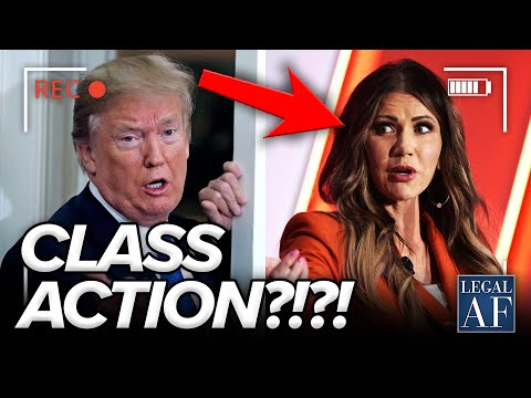 Видео: Министерство внутренней безопасности Трампа столкнулось с огромным судебным иском