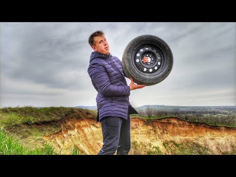 Видео: ВЫПОЛНИ ЗАДАНИЕ или НАКАЗАНИЕ | СБРОСИЛ КОЛЕСО С ГОРЫ