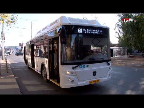 Видео: В Саратове вышли на маршруты брутто-автобусы