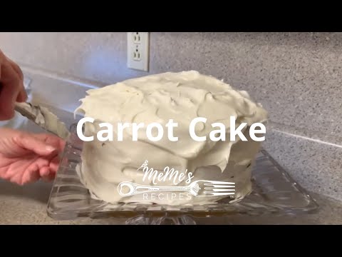 Видео: Рецепты MeMe | Морковный пирог