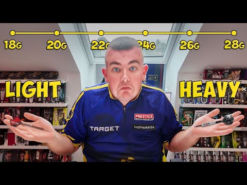 Видео: ДЕЙСТВИТЕЛЬНО ли важен вес дротика?