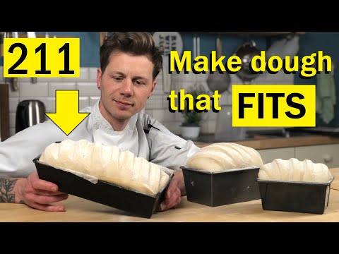Видео: Сколько теста для хлеба поместится в мою форму?