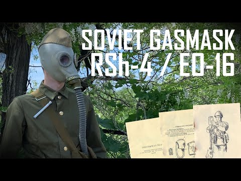 Видео: Советский противогаз РШ-4/ЭО-16 | Армейский инструмент защиты от ХБРЯ