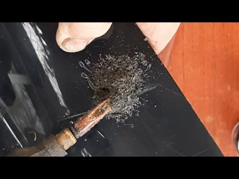 Видео: Уникальная пайка пластика при помощи стружки самого пластика