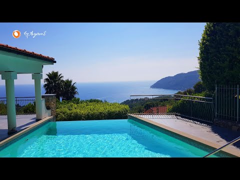 Видео: 🌺Роскошная вилла в Андора с видом на море - Недвижимость в Италии