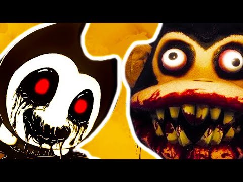 Видео: БЕНДИ В DARK DECEPTION 2 - Bendy And The Lost In Darkness - #2