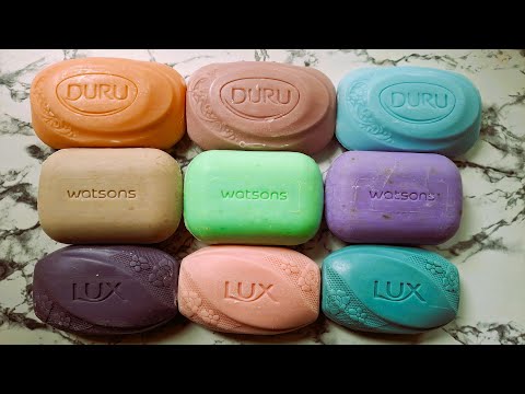 Видео: ASMR. DRY SOAP CUTTING. SOAP CARVING. Резка сухого мыла.