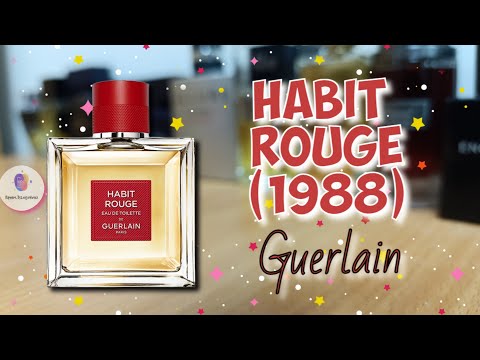 Видео: GUERLAIN HABIT ROUGE (1988) - знакомство с классическим мужским ароматом модного дома Герлен