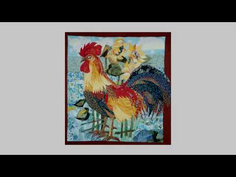 Видео: Лоскутная живопись из Углича — реалистичные картины Валентины Максимовой