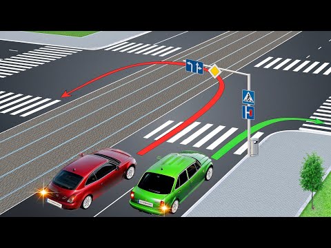 Видео: Хто порушить правила, виконавши маневр?/Три цікаві задачки з ПДР