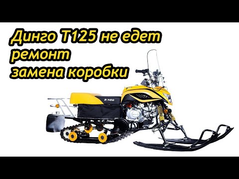 Видео: ДИНГО T125, ЗАМЕНА КОРОБКИ, СЪЕЛО ШЛИЦЫ ВТОРИЧНОГО ВАЛА.