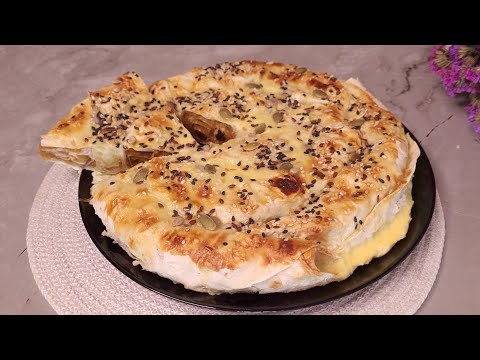 Видео: ТЫКВА и ЛАВАШ! Ленивый ПИРОГ с Тыквой и Яблоками