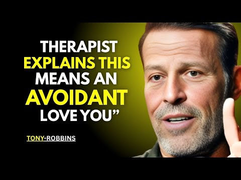 Видео: «ЭТО ЗНАЧИТ, ЧТО ИЗБЕГАЮЩИЙ ЛЮБИТ ВАС» | Мотивационная речь Тони Роббинса
