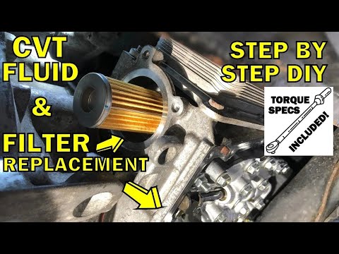 Видео: Замена жидкости и фильтра вариатора Nissan Altima 2013-2018