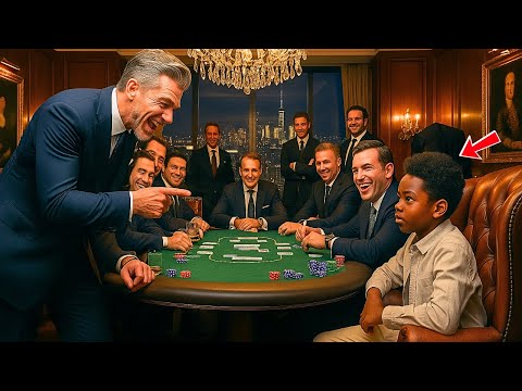 Видео: Миллиардер ради шутки заставил сына горничной сыграть в покер и был поражён его гением