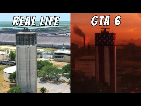 Видео: Посещение локаций GTA 6 TRAILER 2 в реальной жизни!