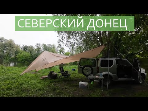 Видео: Сутки на Северском донце / Дикие сазаны!