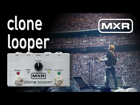 Видео: MXR Clone Looper M303 - концертный лупер с удобным управлением