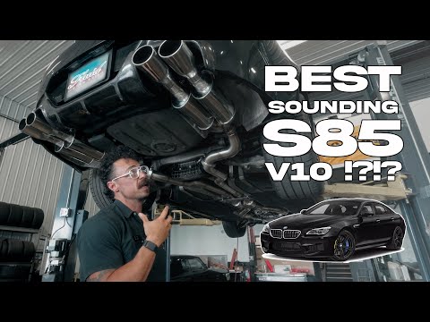 Видео: Лучший выхлоп для BMW M6?! Автомобиль V10 E63 M получил кастомную систему FMU с потрясающим резул...