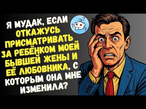 Видео: Я мудак, если откажусь присматривать за ребёнком моей бывшей жены и её любовника, с которым она...