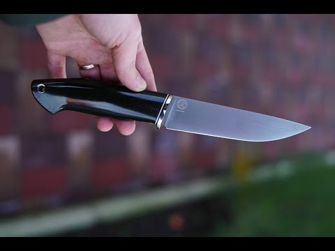 Видео: Охотничий нож из стали CPM S125V | Hunting Knife CPM S125V