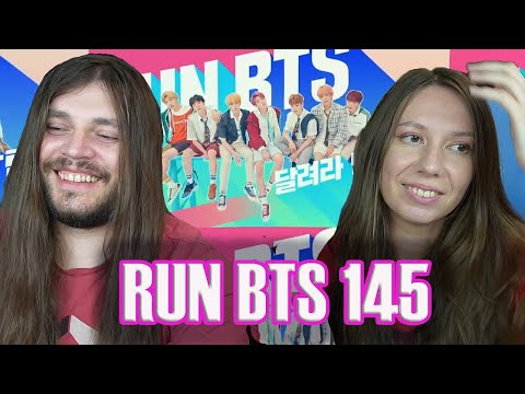 Видео: RUN BTS - 145 "Деревня BTS" 1 часть РЕАКЦИЯ