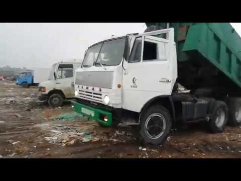 Видео: Робота і балачки. Щебінь, пісок, сміття - універсальний солдат) КАМАЗ