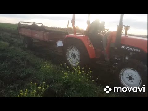 Видео: FOTON LOVOL 404 і гноєрозкидач!