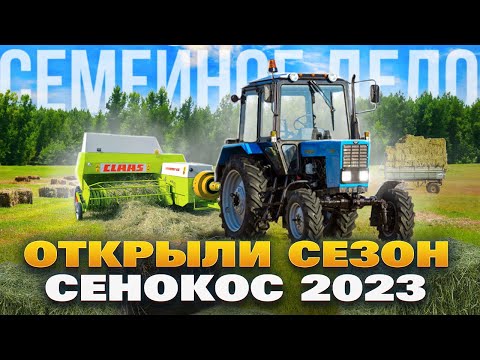 Видео: 🔴 ОЧЕНЬ БОГАТЫЙ СЕНОКОС 2023 - ПЕРВЫЙ ВЫЕЗД НА ЛУГА