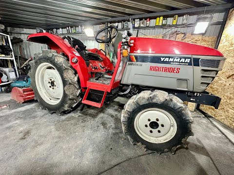 Видео: Обновки для YANMAR-AF24 и долгая работа с щебнем.