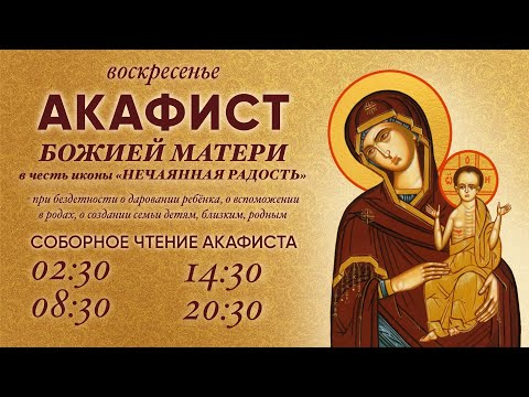 Видео: Акафист Божией Матери в честь иконы Её "Нечаянная Радость". О. Владимир Головин.