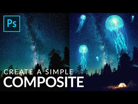 Видео: Как создать простую композицию в Photoshop