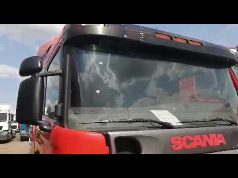 Видео: Обзор тягача Scania P114 GA4X2NA 340 2005 года выпуска! В наличии!!!