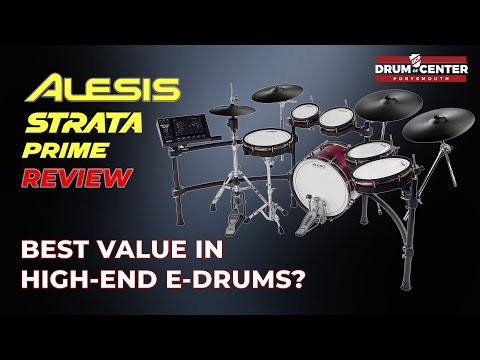 Видео: Электронная ударная установка Alesis Strata Prime | Обзор первых впечатлений