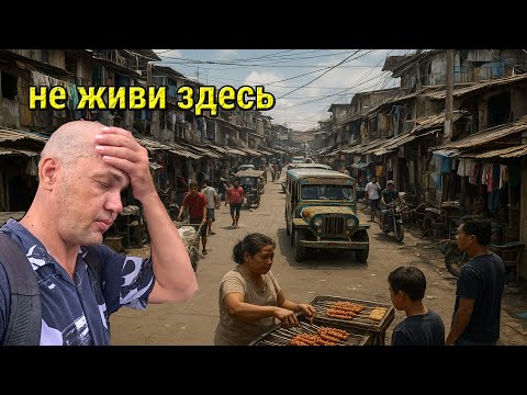 Видео: Самый Застроенный Район Города Себу, Филиппины, Рынок, Транспорт, Местность.