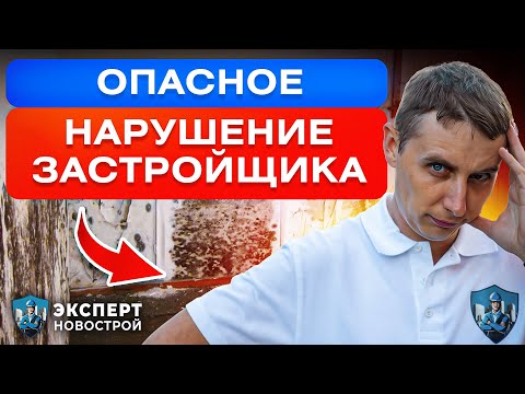 Видео: ПЛЕСЕНЬ В НОВОСТРОЙКАХ: в чём опасность? Что делать, если в квартире от застройщика плесень?