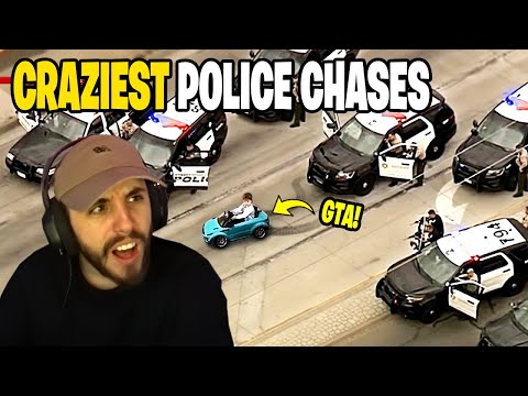 Видео: Самые безумные полицейские погони, снятые на камеру