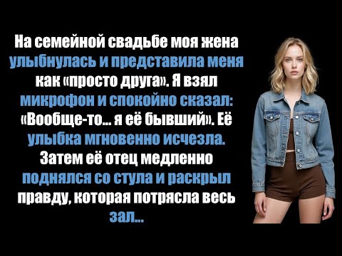 Видео: На вечеринке жена представила меня как «просто друга». Я взял микрофон и сказал: «На самом деле…