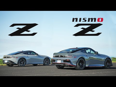 Видео: Nissan нас троллит? Nissan Z Nismo 2024 года против Nissan Z Performance: гонки на треке и дрэг-э...