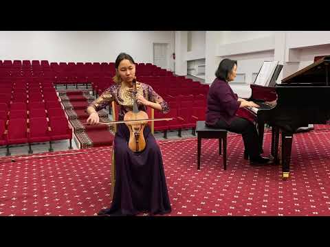 Видео: 55-ші "Жас музыканттар" байқауы  Бейсекеева Алия 2 тур