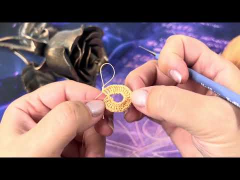 Видео: 1 ряд салфетки «Дубовые листья»