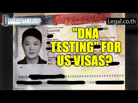 Видео: «Тестирование ДНК» для заявлений на визы K-1, K-3, CR-1 и IR-1?